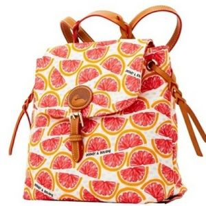 DOONEY & BOURKE Pomelo grapefruit pattern backpack